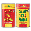 Slap Ya Mama Cajun Seasoning, Spice Variety Pack, 8 Ounce Cans, 1 Original Cajun and 1 Hot Cajun Blend (2, hot blend, original blend)
