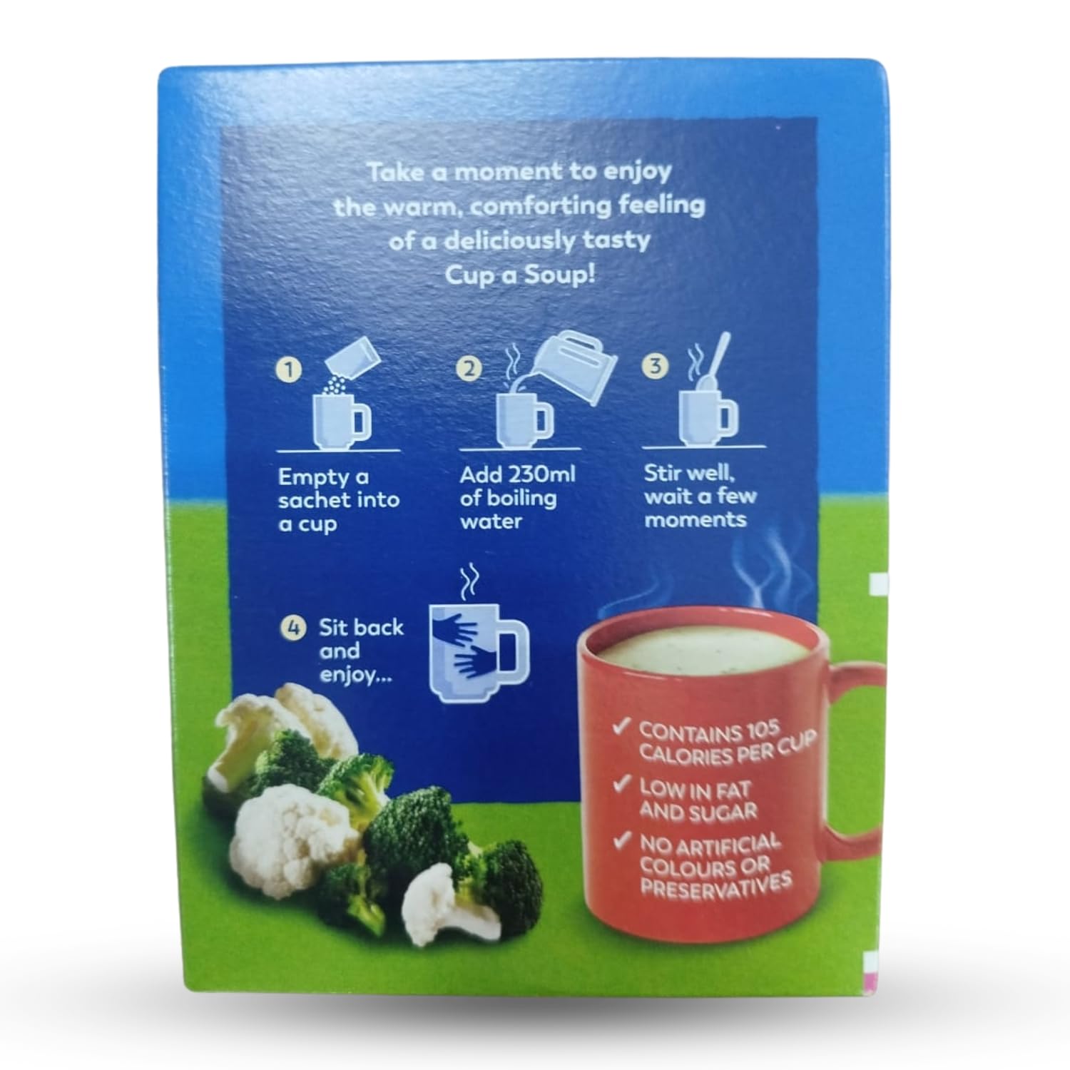 Batchelors 1 Cup A Soup, Creamy Cauliflower and Broccoli, 101G