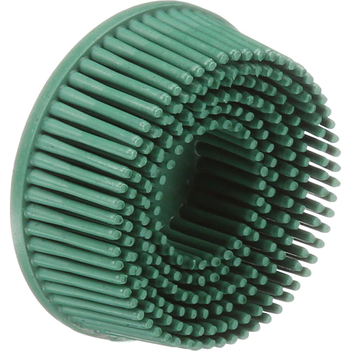 3M 3m-18730 Roloc Bristle Disc Grade - 50, Size - 2, Green, 2" x5/8"