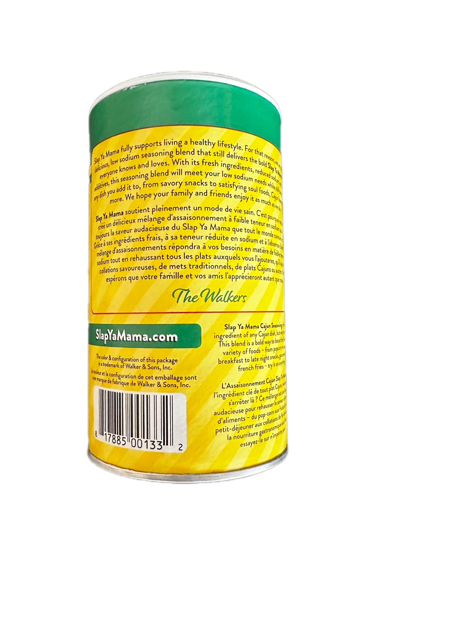 SLAP YA MAMA LOW SODIUM CAJUN SEASONING - 6 OZ.