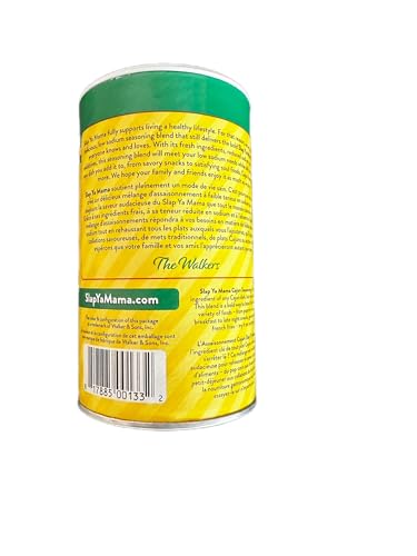 SLAP YA MAMA LOW SODIUM CAJUN SEASONING - 6 OZ.