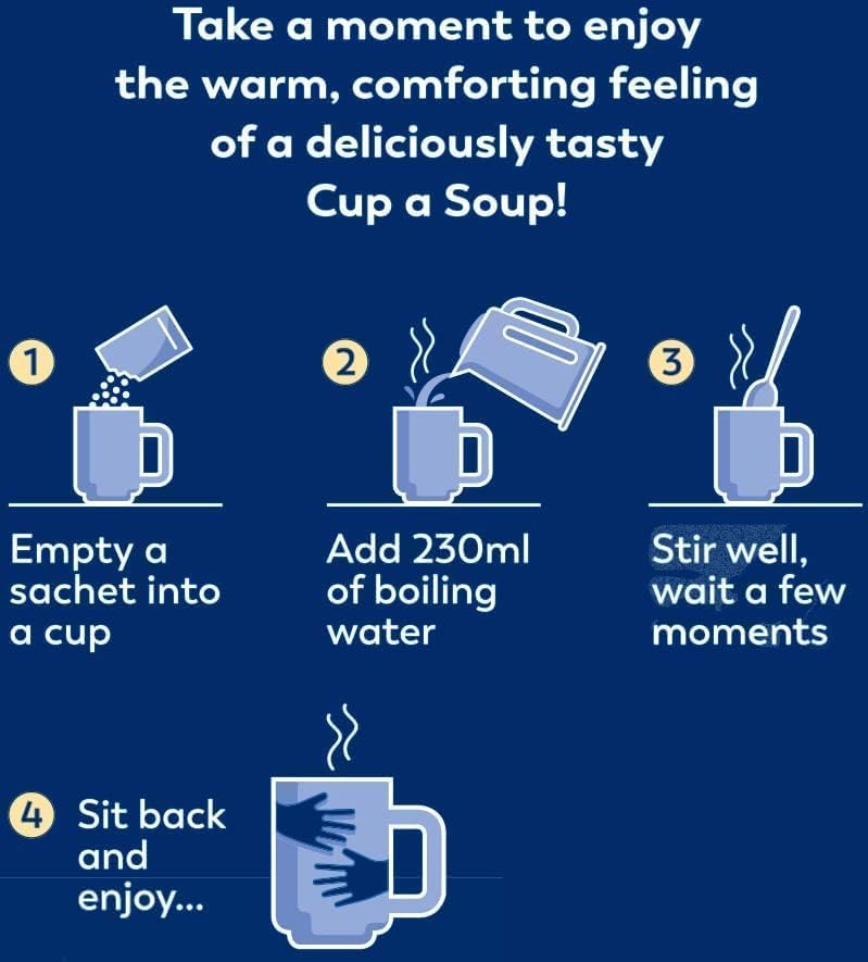 Batchelors Cup A Soup with Croutons Minestrone 4S by Premier Foods