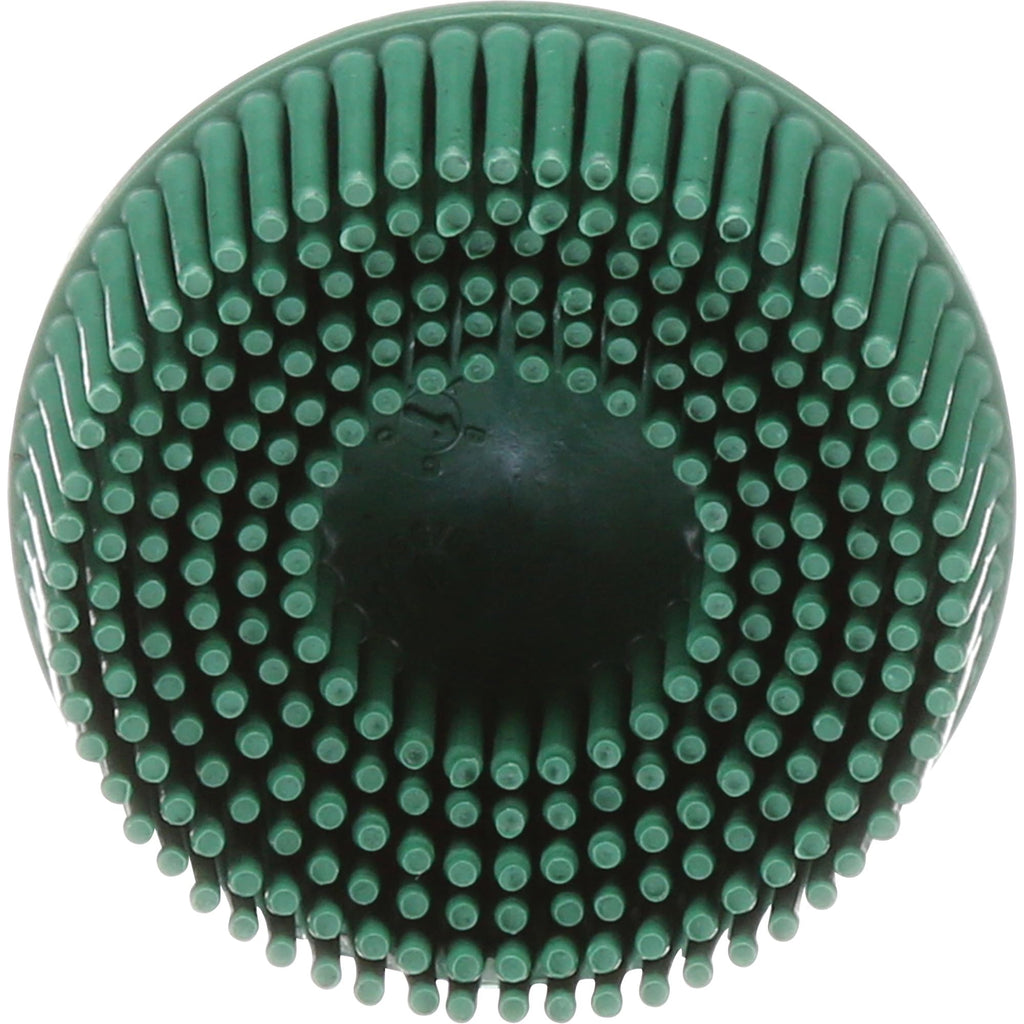 3M 3m-18730 Roloc Bristle Disc Grade - 50, Size - 2, Green, 2" x5/8"
