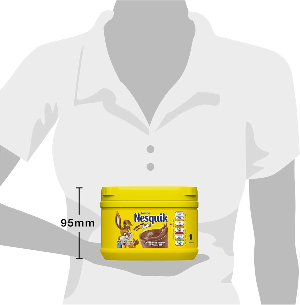 Nesquik Chocolate Milkshake Powder 300g