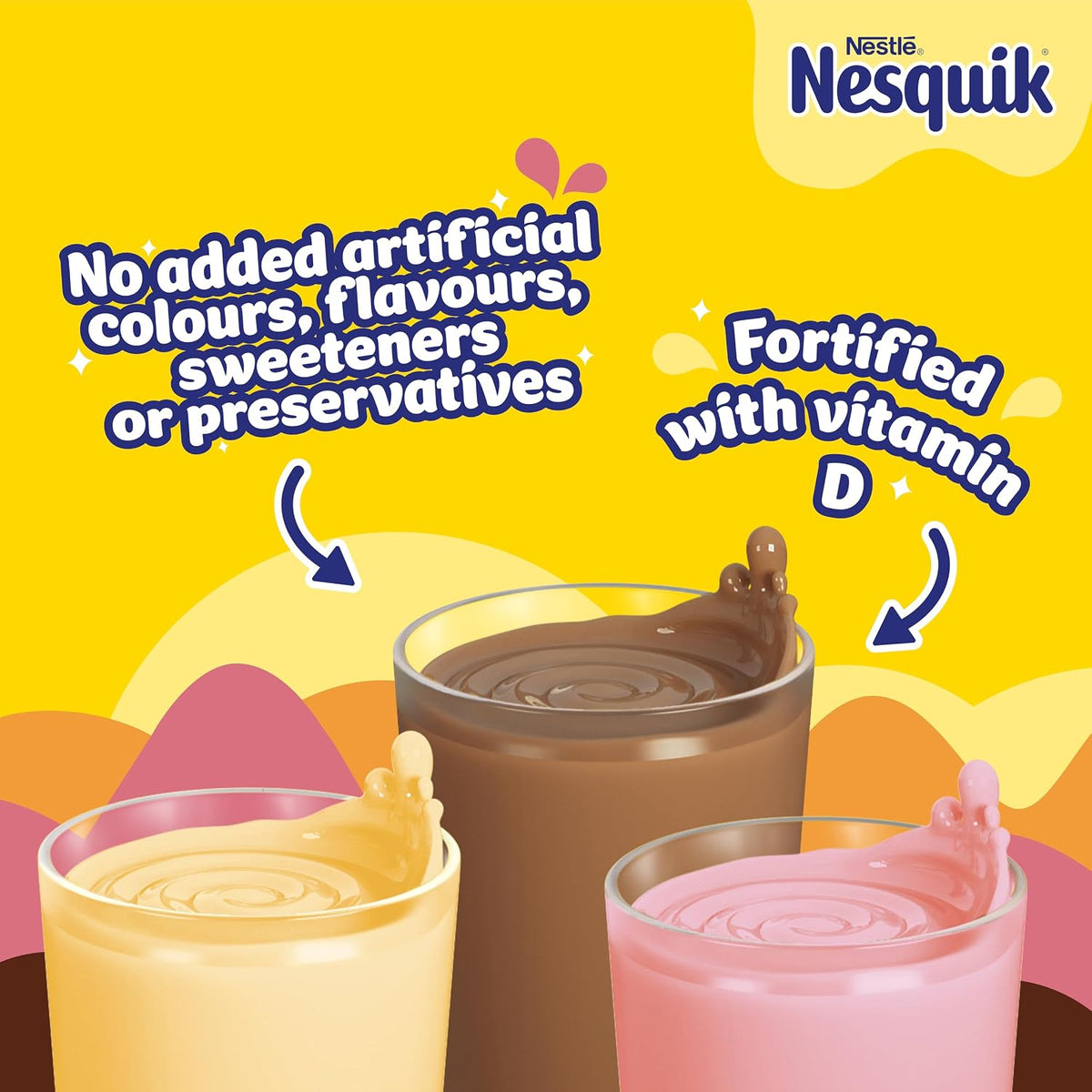 Nesquik Strawberry Flavoured Milkshake Powder