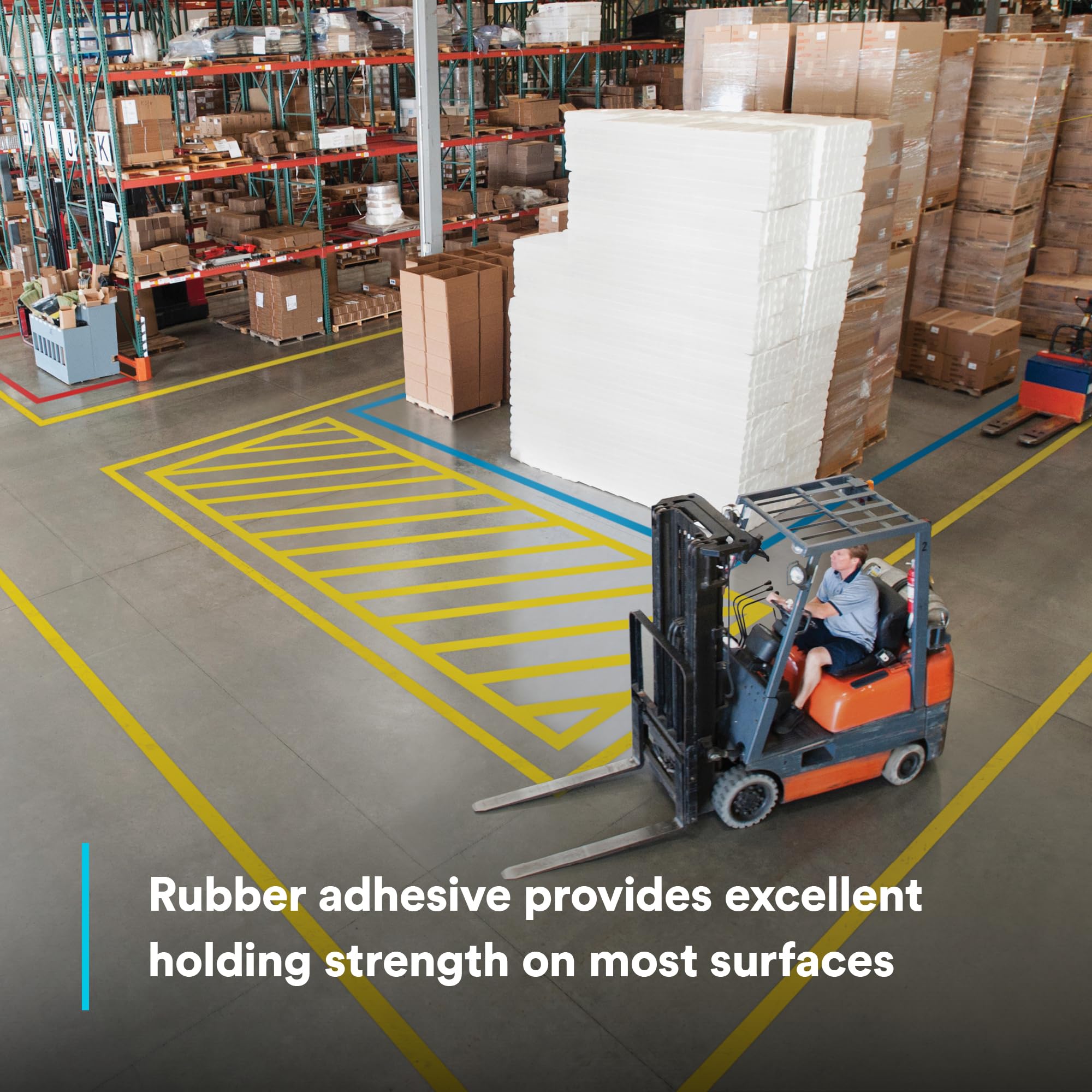 3M Vinyl Tape, Social Distancing, Floor & Safety Marking