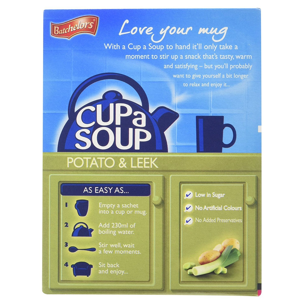 Batchelors Cup a Soup Creamy Potato & Leek 112g by N/A
