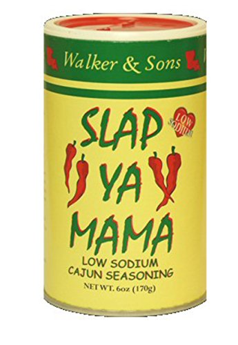 SLAP YA MAMA LOW SODIUM CAJUN SEASONING - 6 OZ.