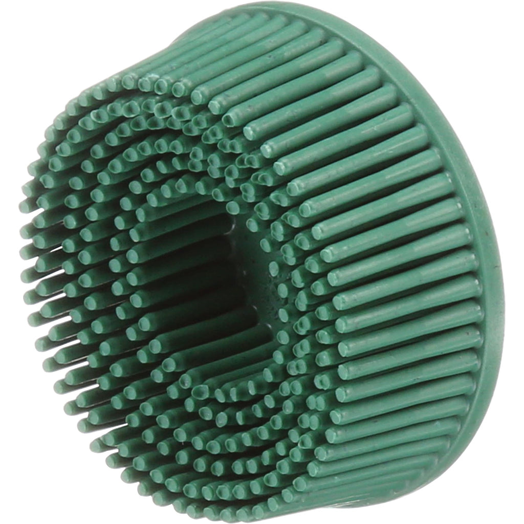 3M 3m-18730 Roloc Bristle Disc Grade - 50, Size - 2, Green, 2" x5/8"
