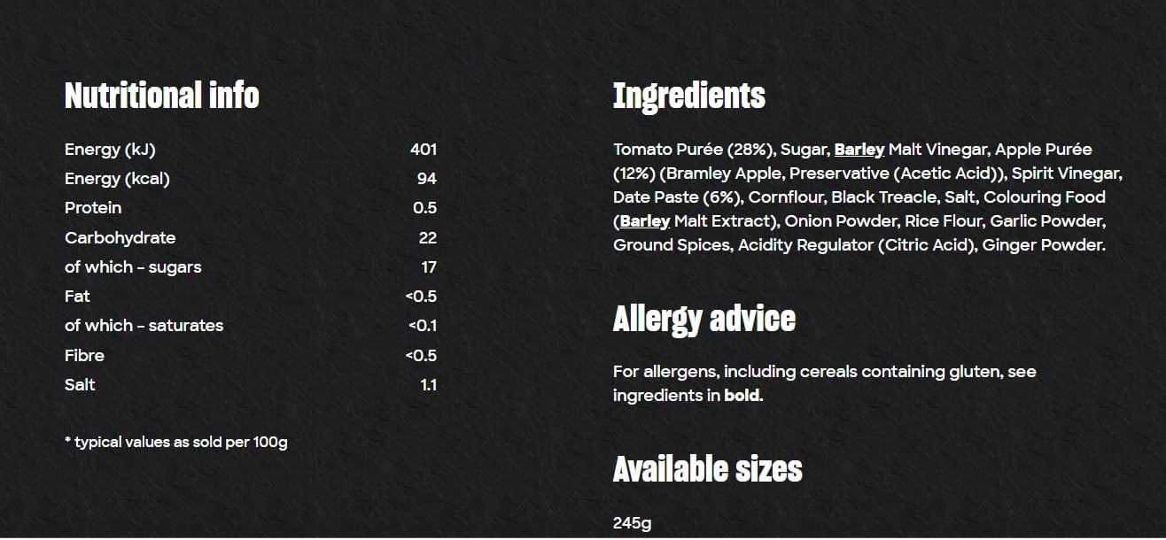 Branston Rich & Fruity Sauce (250g)