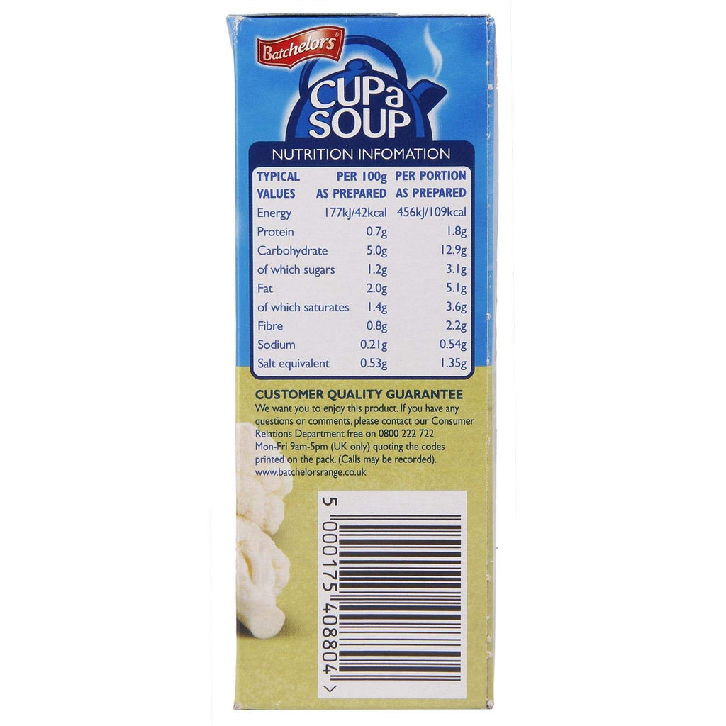 Batchelors 1 Cup A Soup, Creamy Cauliflower and Broccoli, 101G