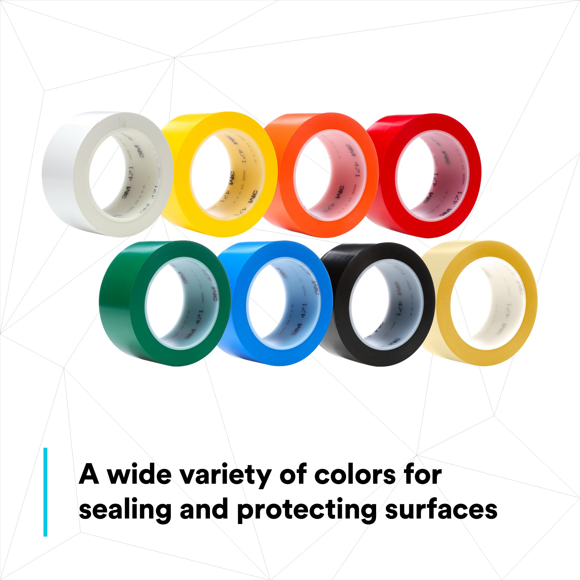 3M Vinyl Tape, Social Distancing, Floor & Safety Marking