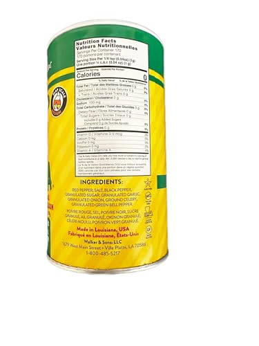 SLAP YA MAMA LOW SODIUM CAJUN SEASONING - 6 OZ.